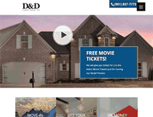 Tablet Screenshot of midsouthhomebuilder.com